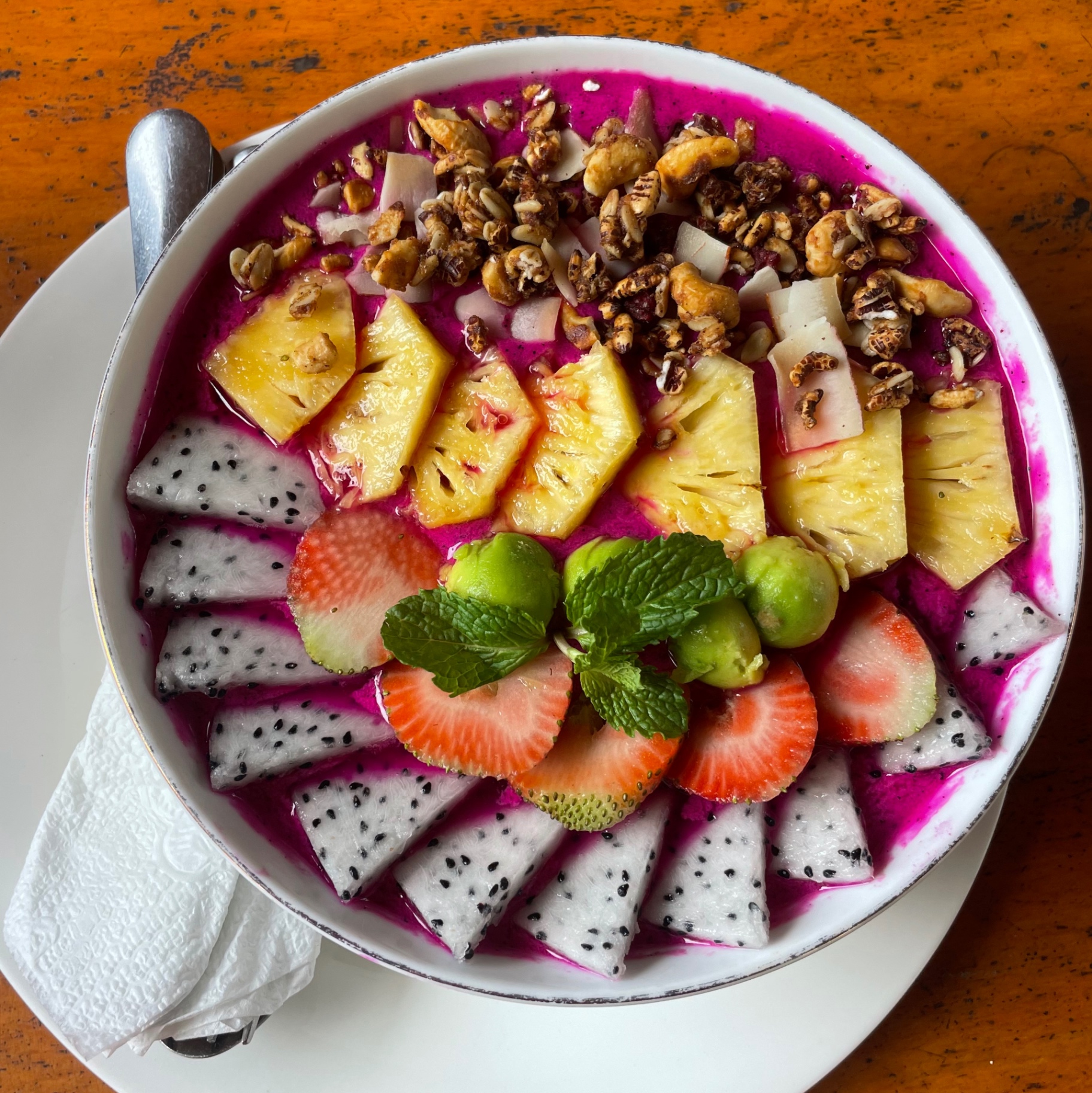 Nourishing tropical breakfasts